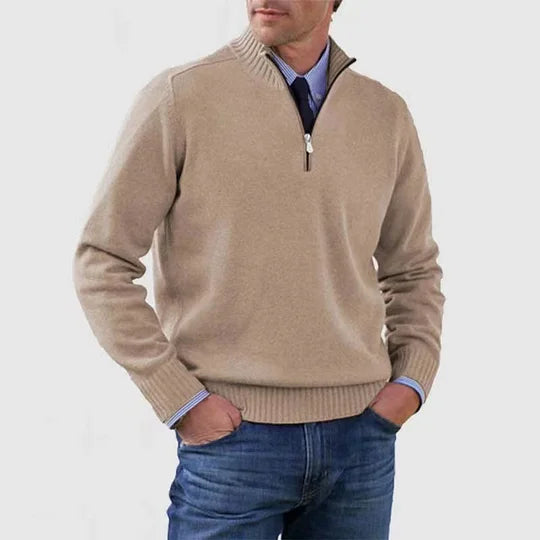 EDWARD | HALF-ZIP SWEATER