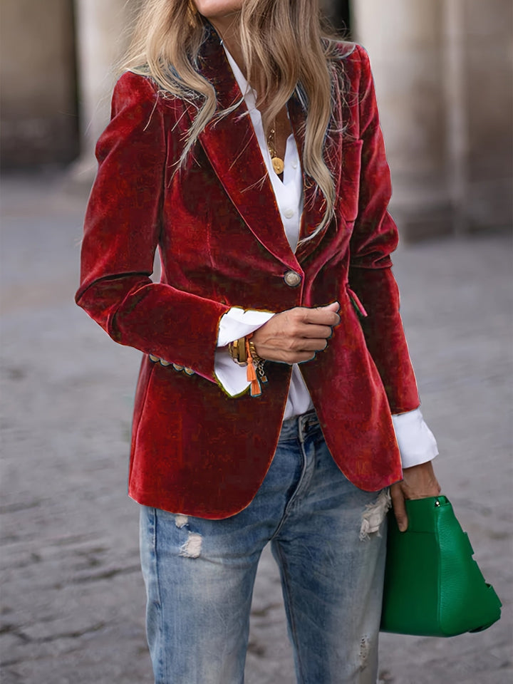 CHLOE | TIMELESS VELVET BLAZER