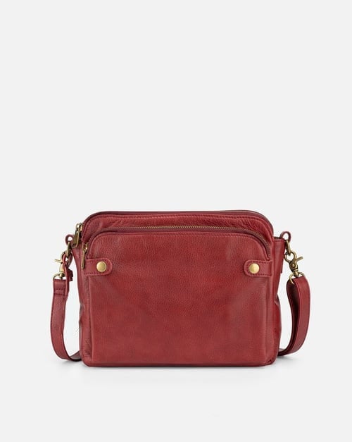 JOLENE | SLEEK THREE-LAYER CROSSBODY BAG