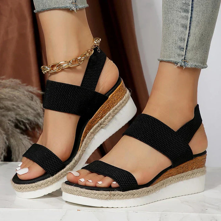 REESE | ORTHOPEDIC PLATFORM SANDALS