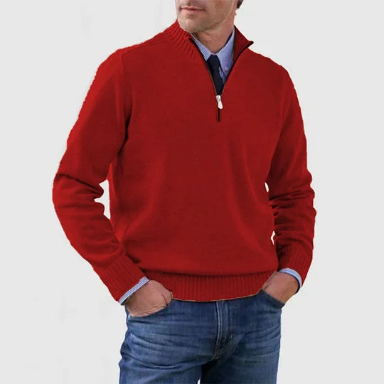 EDWARD | HALF-ZIP SWEATER