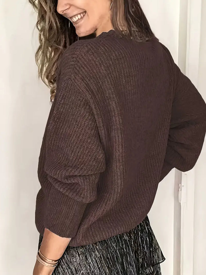 AUDREY | CABLE KNIT SWEATER