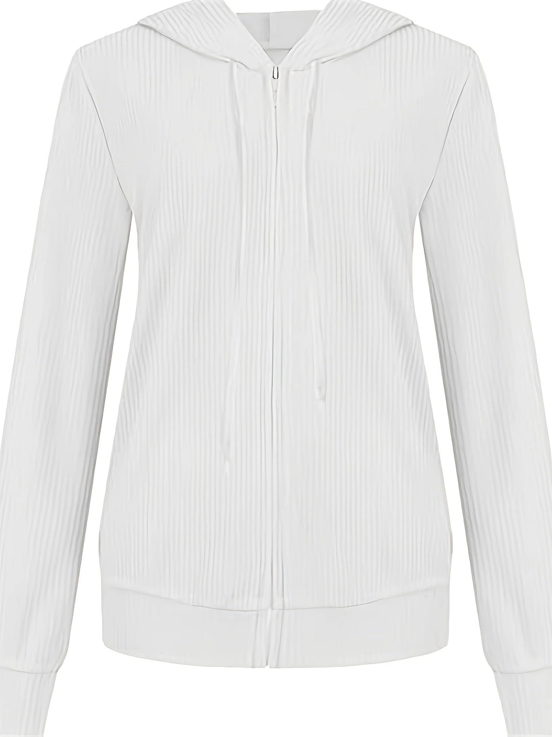 SIENNA | WOMEN’S RIBBED ZIP-UP HOODIE