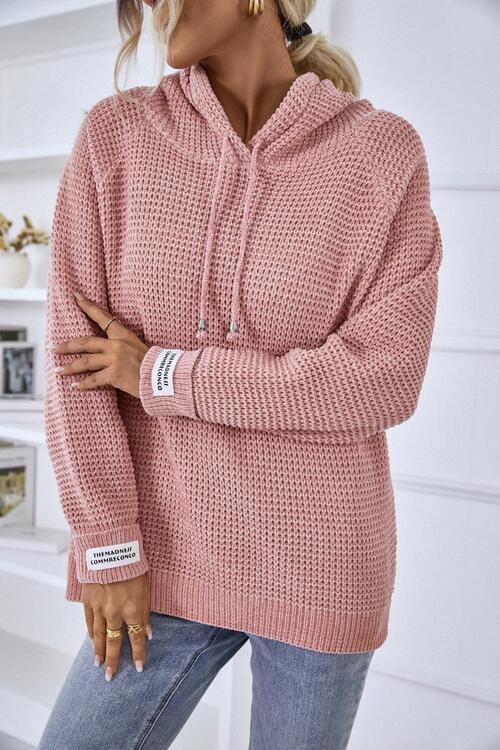 SOFIA | WOMEN’S KNITTED RELAXED-FIT HOODIE