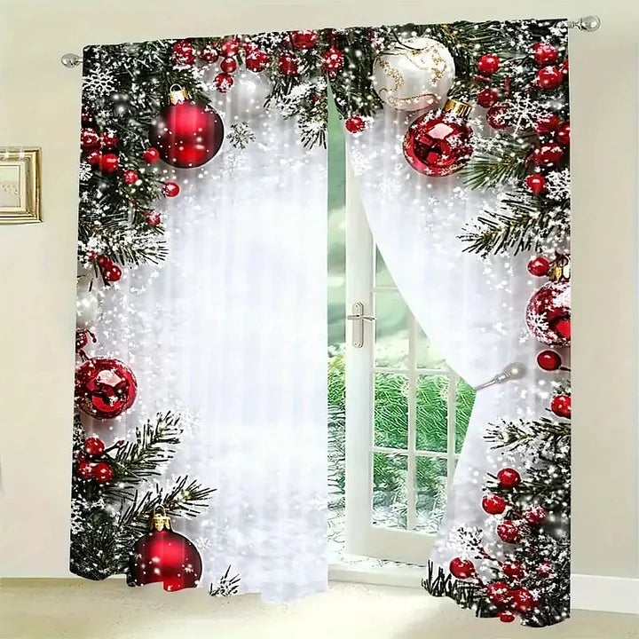 JOLLY | FROSTLINEN CHRISTMAS CURTAINS