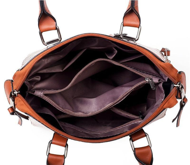 PAULA | 4-PIECE CROCODILE HANDBAG SET