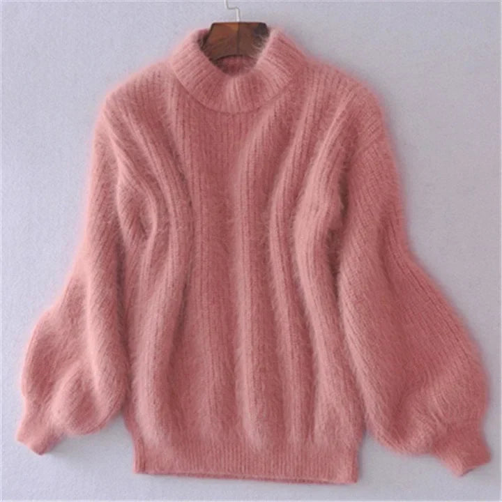 FREYA | ANGORA KNIT SWEATER