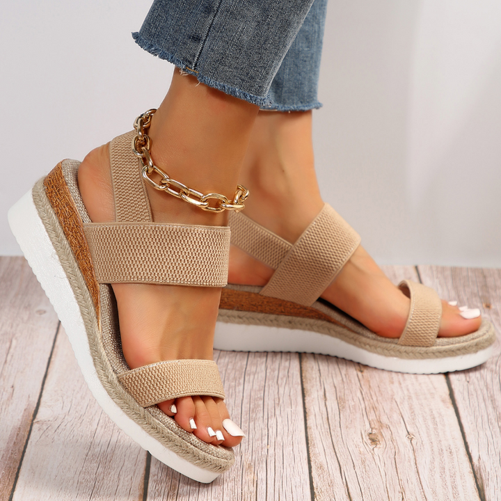 REESE | ORTHOPEDIC PLATFORM SANDALS