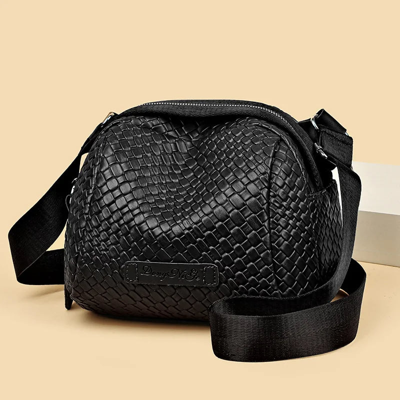SHEENA | CHIC LIGHTWEIGHT WOVEN CROSSBODY BAG