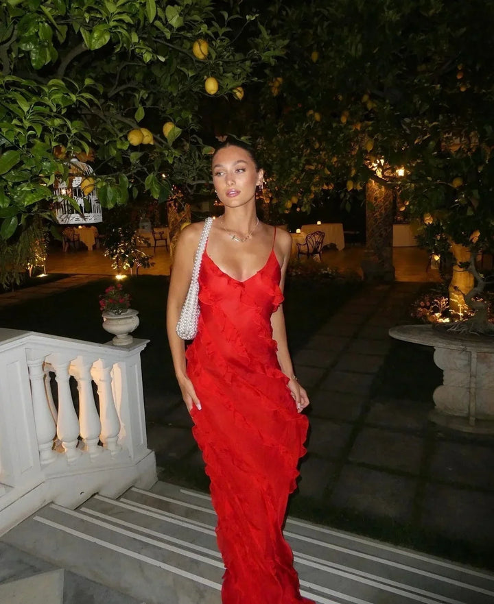 DARLA | OFF-SHOULDER MAXI DRESS