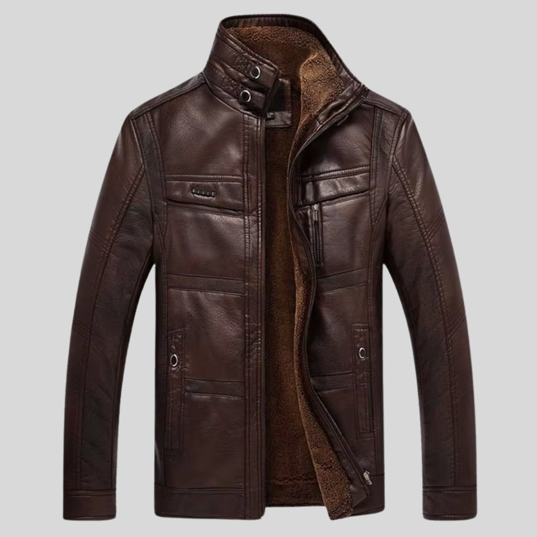 MAXIMILIAN | BUSINESS STYLE BROWN JACKET