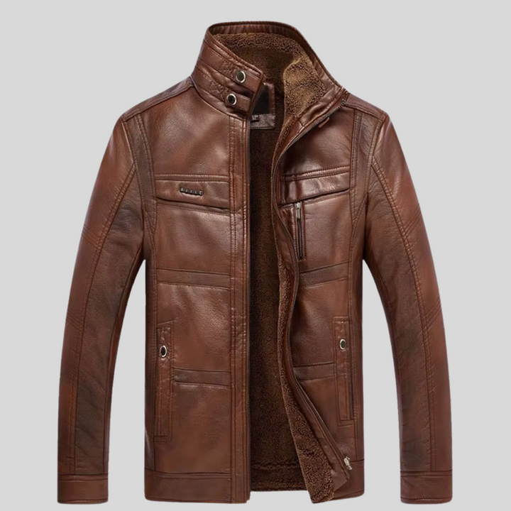 MAXIMILIAN | BUSINESS STYLE BROWN JACKET