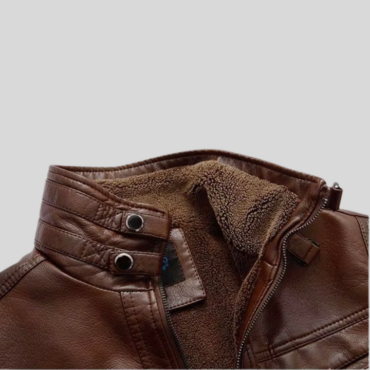 MAXIMILIAN | BUSINESS STYLE BROWN JACKET