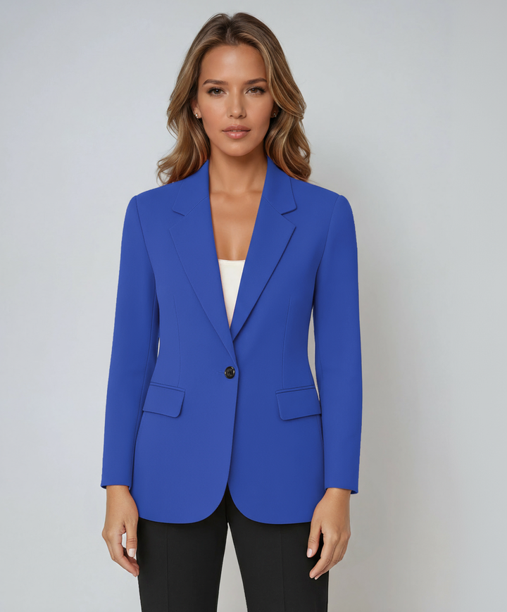 KAREEN | WOMEN’S TAILORED BLAZER WITH BUTTON CLOSURE