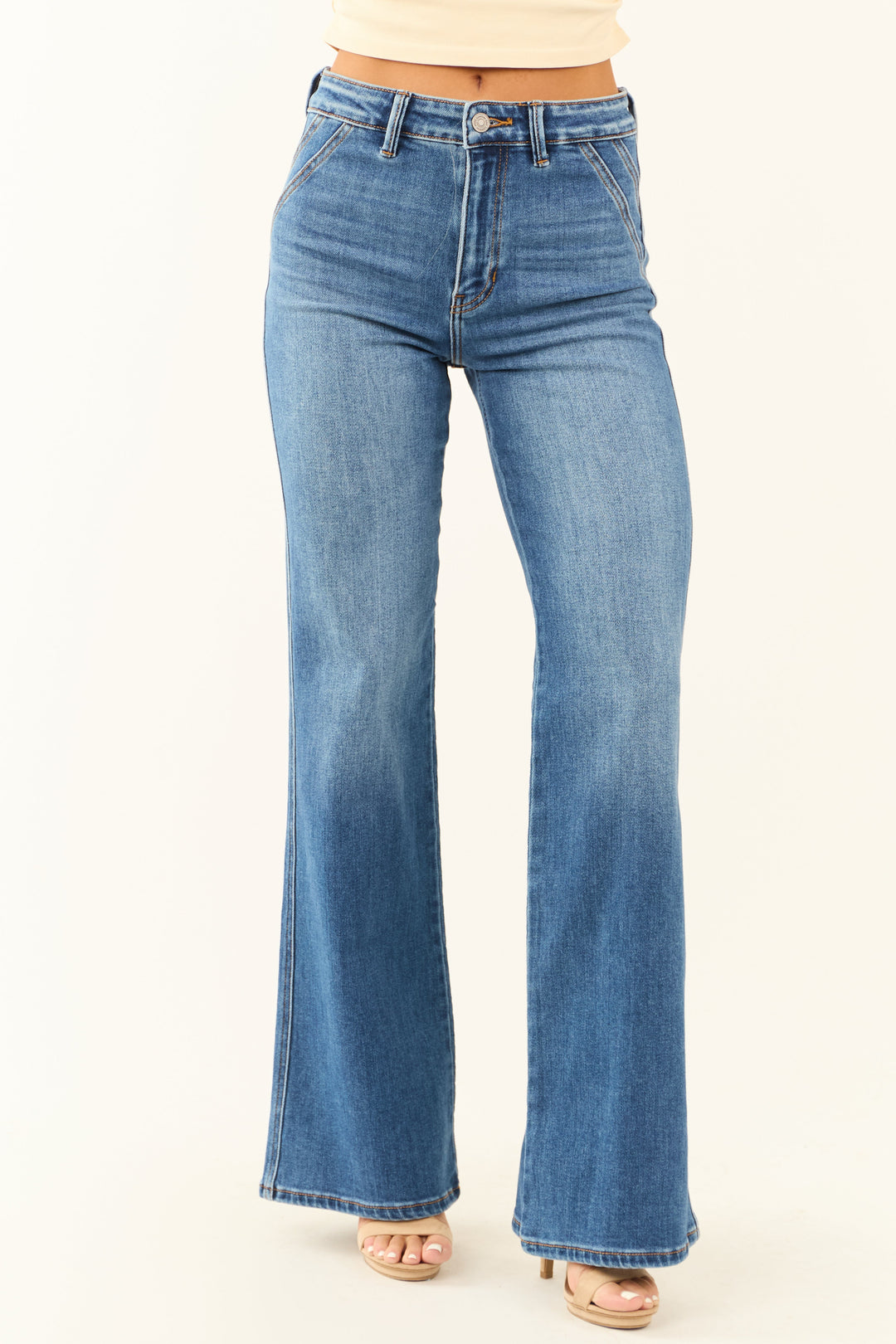 LIANNE | WOMEN’S HIGH-WAIST FLARED JEANS