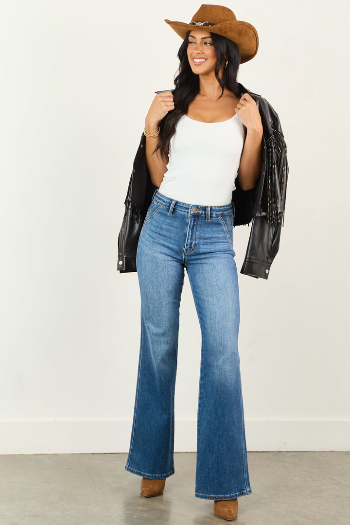 LIANNE | WOMEN’S HIGH-WAIST FLARED JEANS