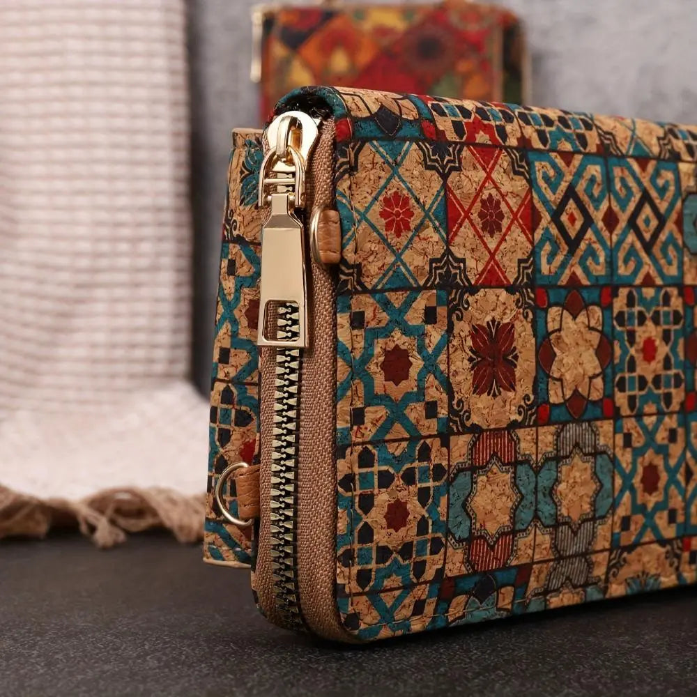 JUDITH | BOHO FLORAL CROSSBODY WALLET & PHONE PURSE