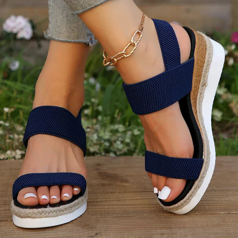 REESE | ORTHOPEDIC PLATFORM SANDALS