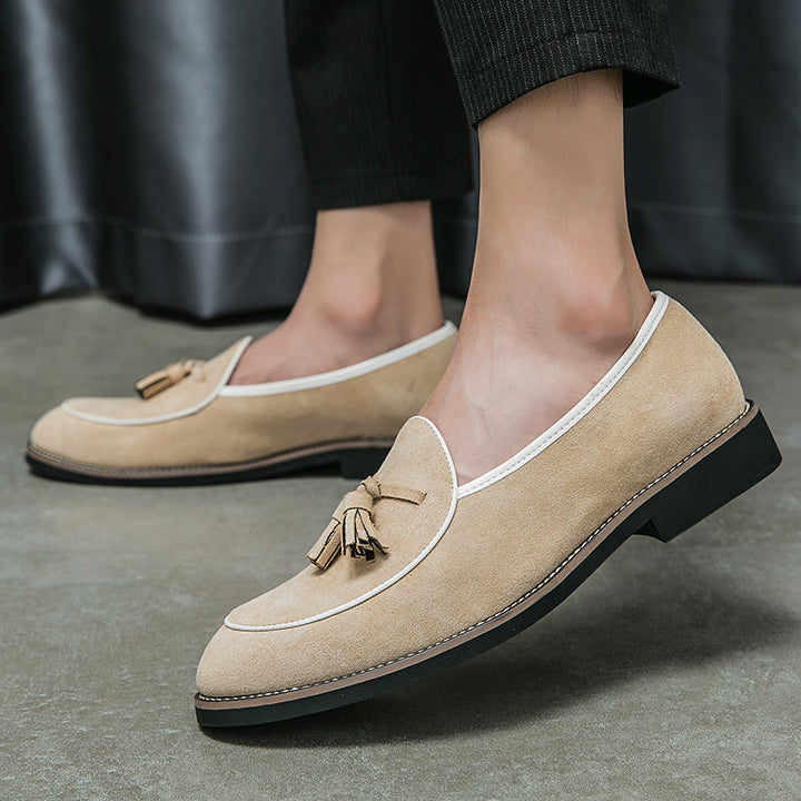 MARCO | ITALIAN SUEDE TASSEL LOAFERS