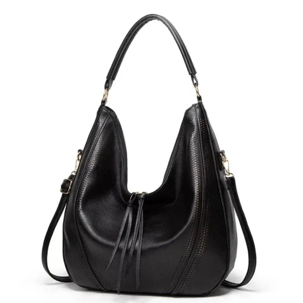 SHANE | ELEGANT TASSEL DETAIL SHOULDER BAG