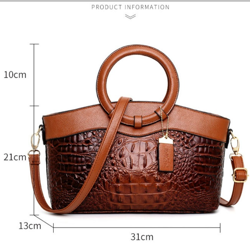 ORLENE | RETRO GRADIENT CROCODILE HANDBAG