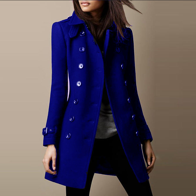 ANNE | WOMEN’S DOUBLE-BREASTED TRENCH COAT