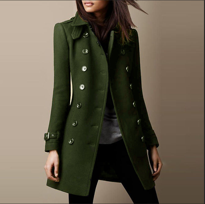 ANNE | WOMEN’S DOUBLE-BREASTED TRENCH COAT