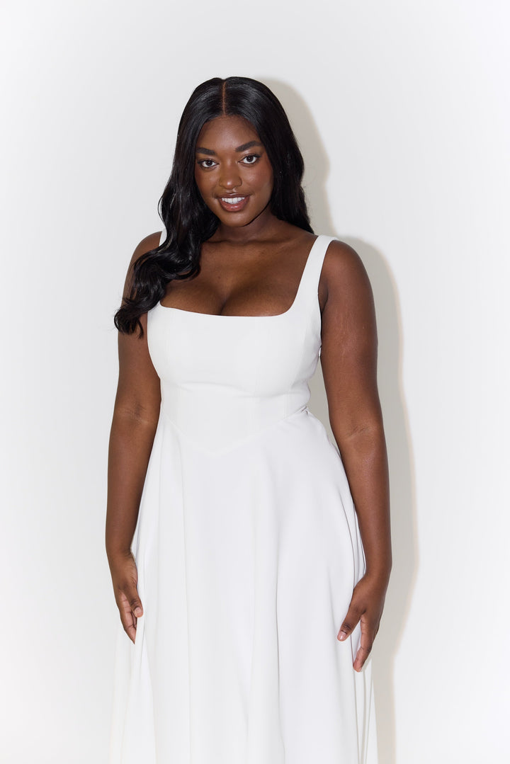DENISE | ELEGANT BODYCON SUMMER MAXI DRESS
