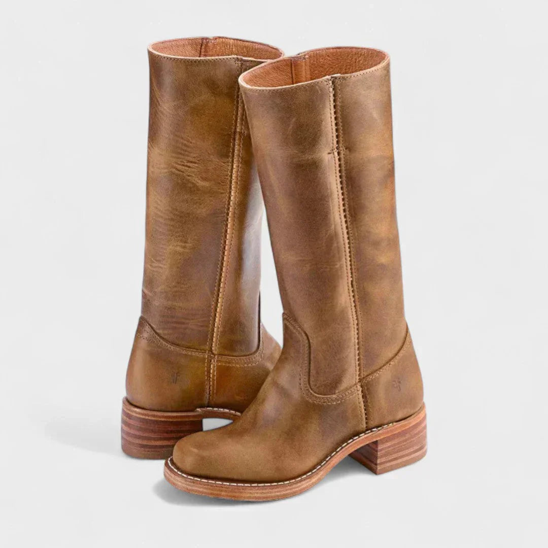 BLAKE | RETRO LEATHER BOOTS