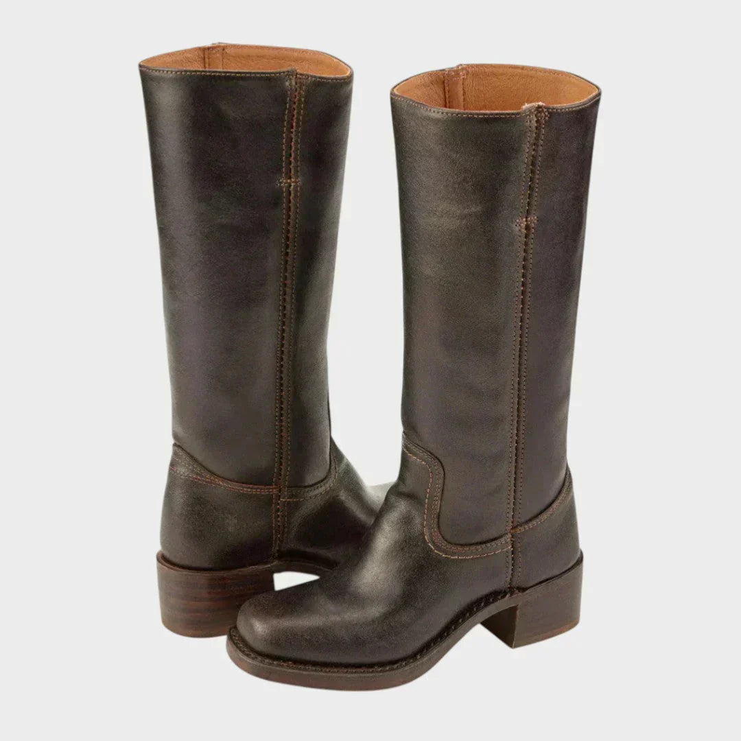 BLAKE | RETRO LEATHER BOOTS