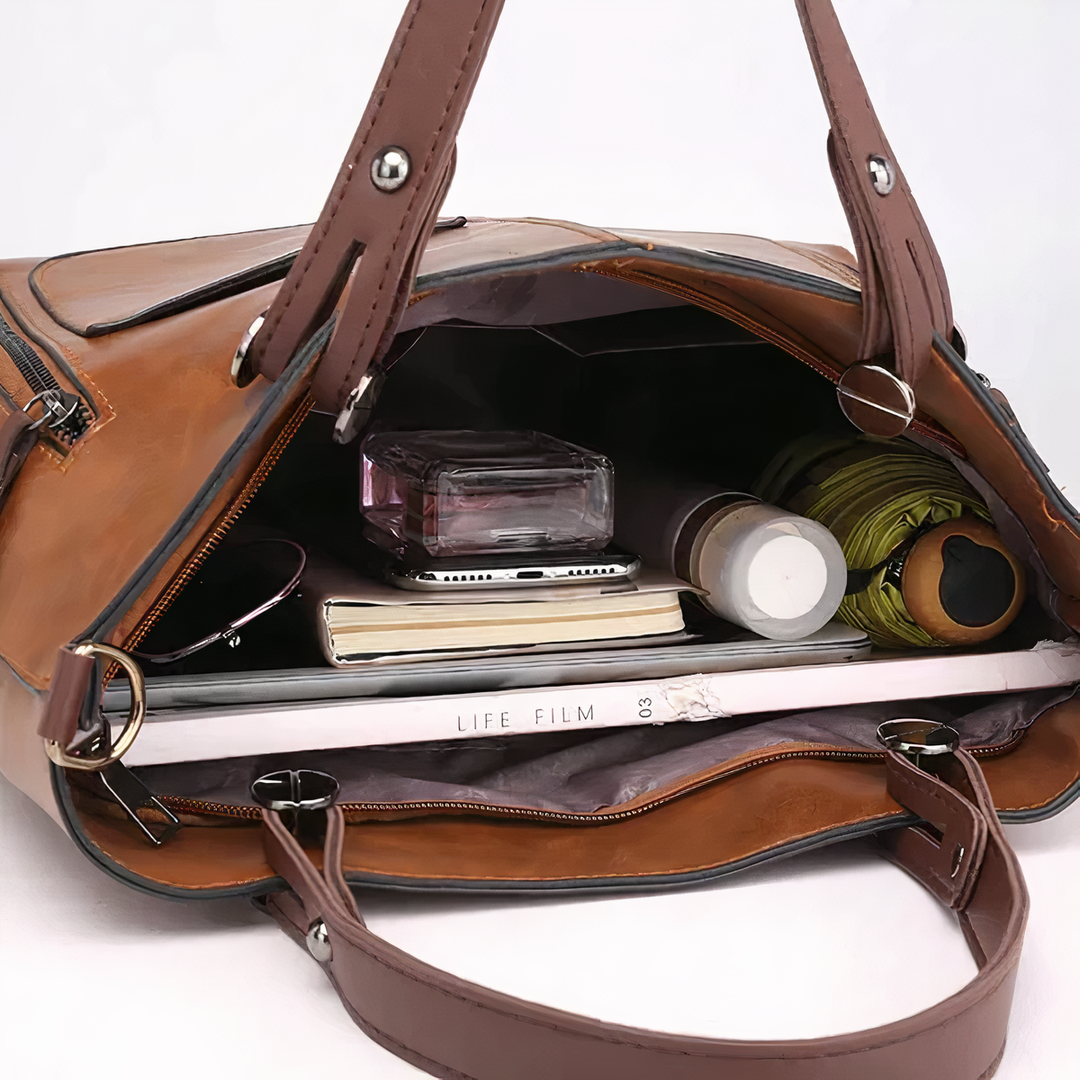 WINNIE | RETRO-INSPIRED PU LEATHER CROSSBODY HANDBAG