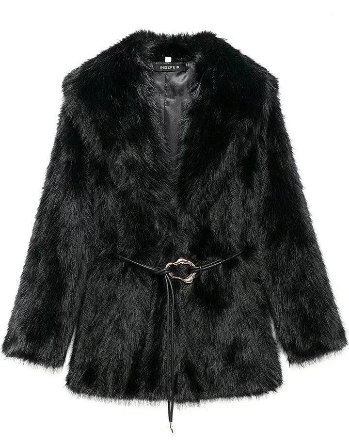 ELVIRA | FAUX FUR COAT