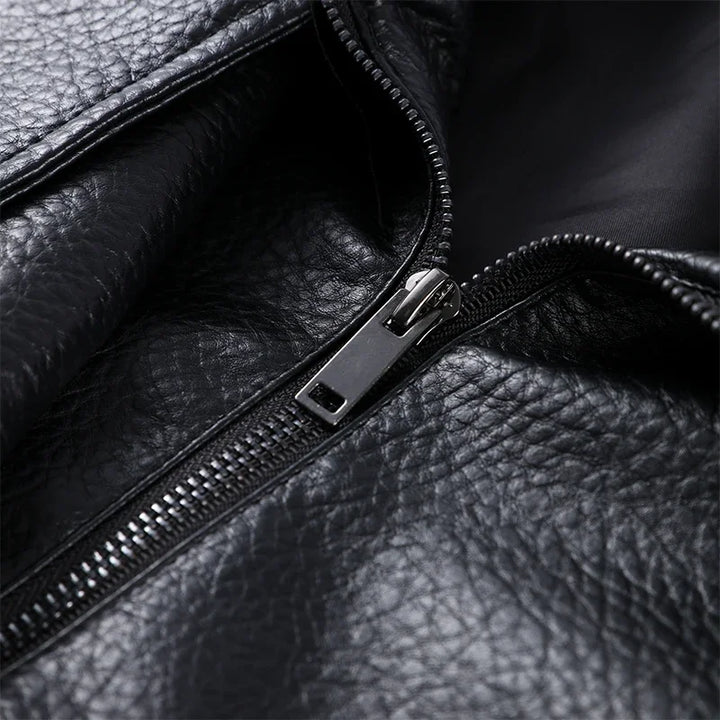 BRIANNA | WOMEN’S FAUX LEATHER OVERSIZED JACKET