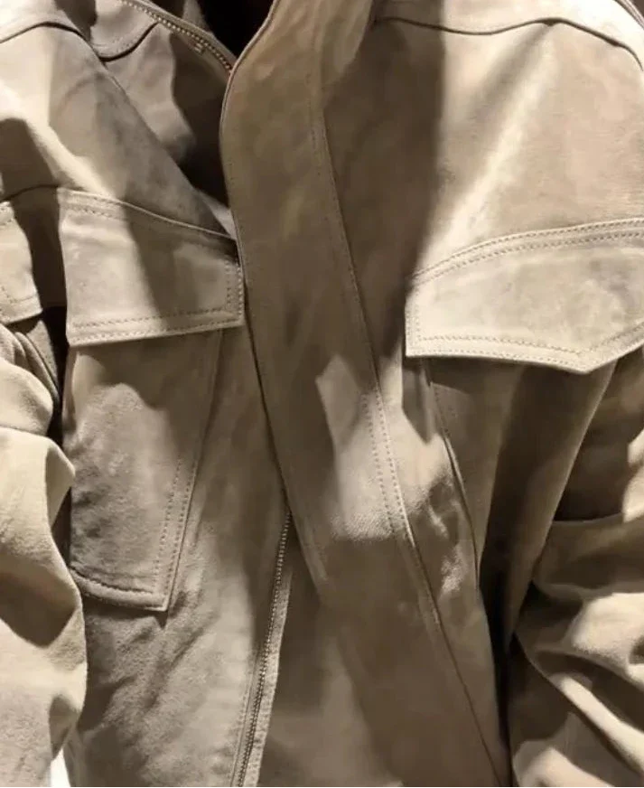 BETTY | WOMEN’S FAUX SUEDE ZIP JACKET