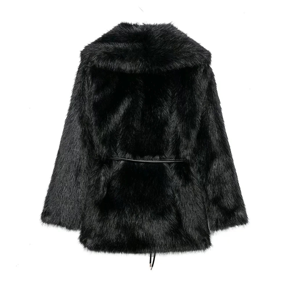 ELVIRA | FAUX FUR COAT