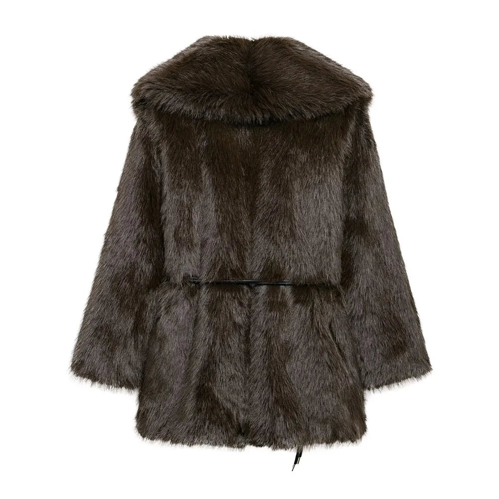 ELVIRA | FAUX FUR COAT