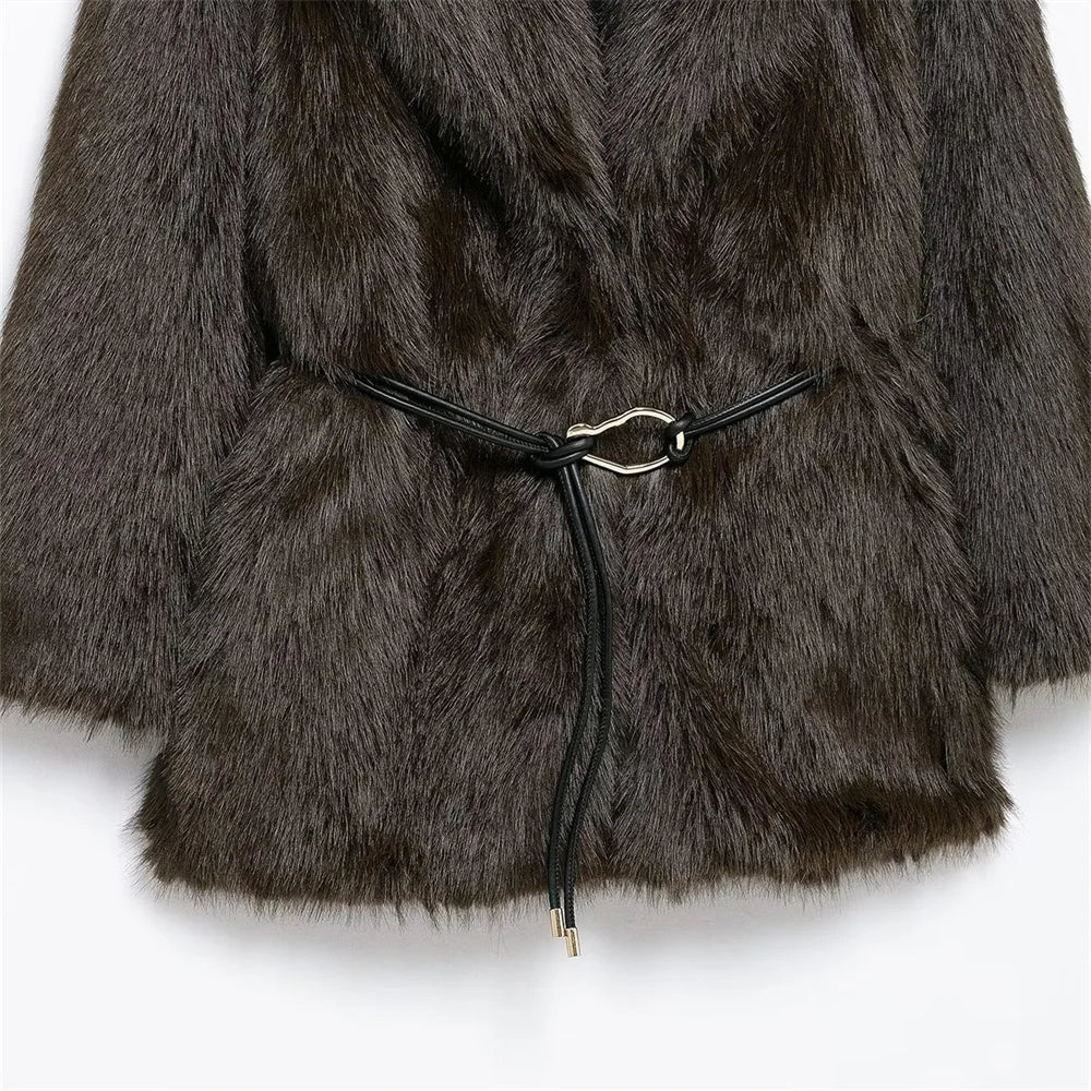 ELVIRA | FAUX FUR COAT