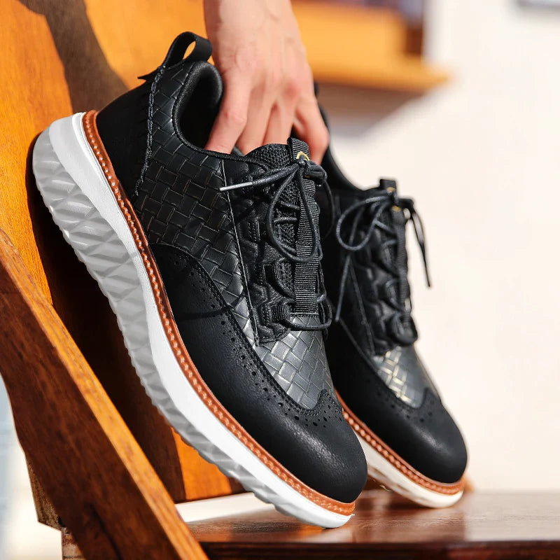 BLAKE | UNISEX GENUINE LEATHER ORTHOPEDIC SNEAKERS