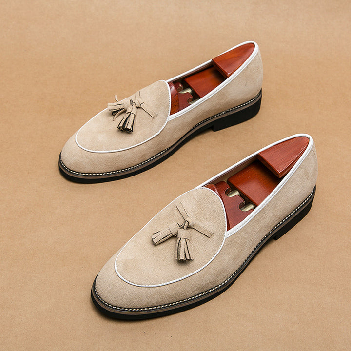 MARCO | ITALIAN SUEDE TASSEL LOAFERS