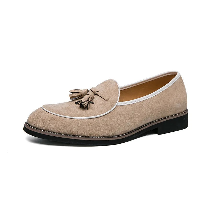 MARCO | ITALIAN SUEDE TASSEL LOAFERS