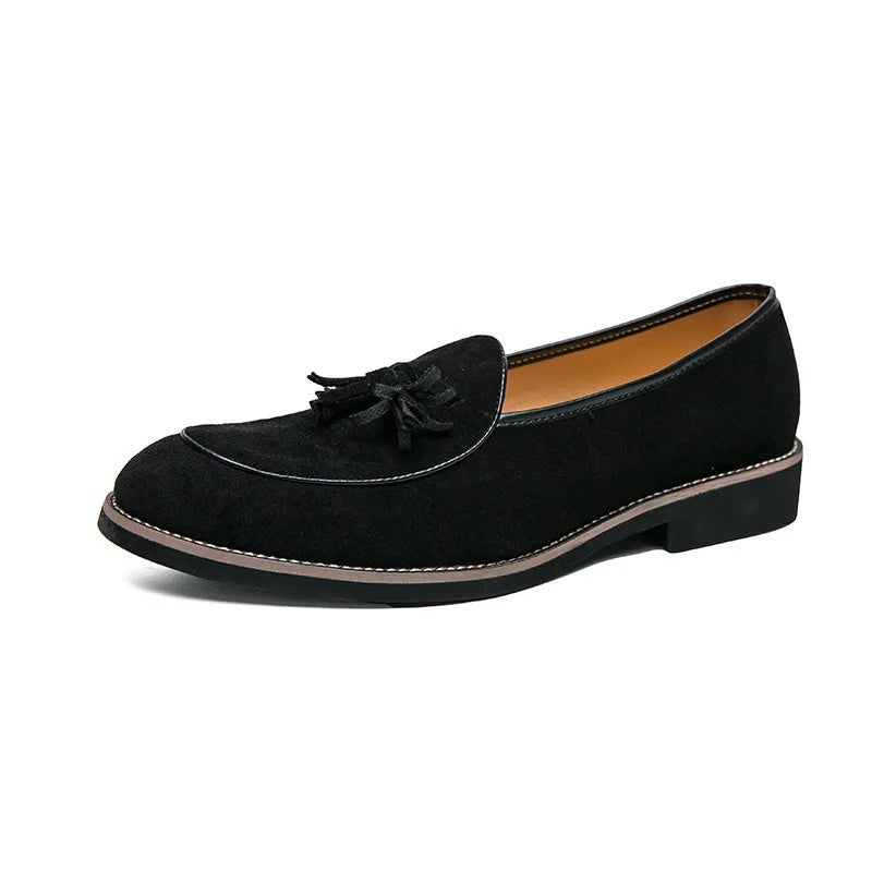 MARCO | ITALIAN SUEDE TASSEL LOAFERS