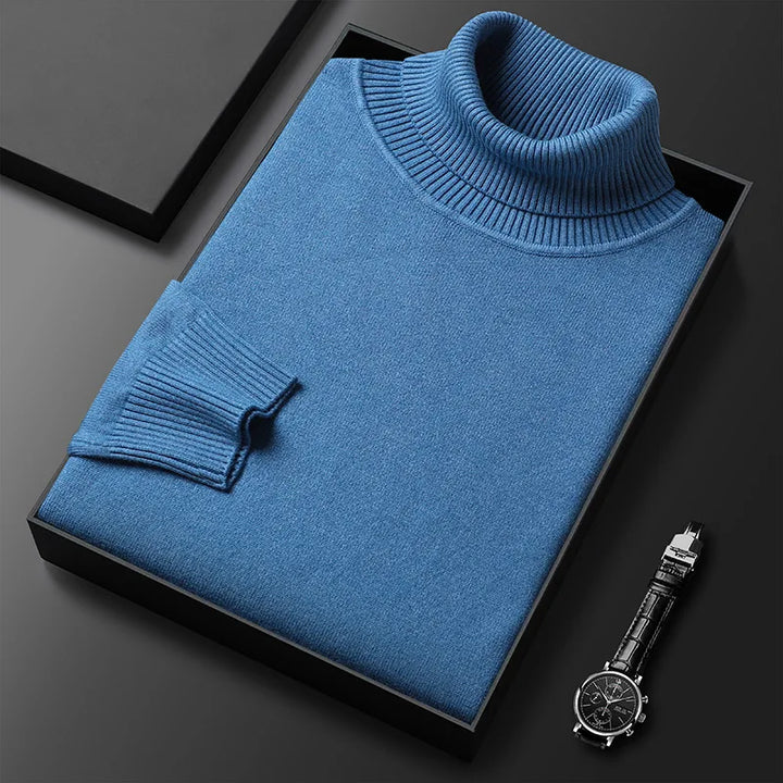 ELLIS | MEN’S CASHMERE-BLEND TURTLENECK
