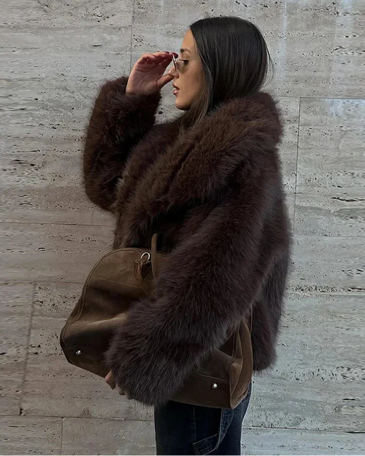 ZENDAIA | LUXE FAUX FUR WINTER COAT