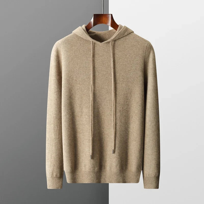 JACOB | MEN’S MERINO WOOL HOODIE
