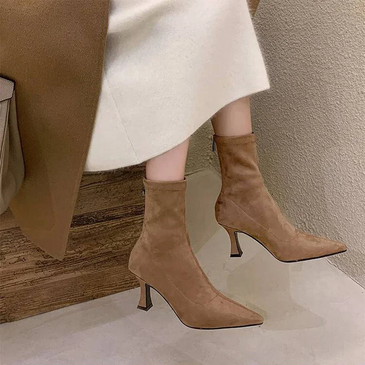 JAMS | WOMEN’S ECO SUEDE HEEL BOOTS