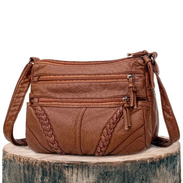 BELINDA | LUXURIOUS SOFT LEATHER SHOULDER BAG