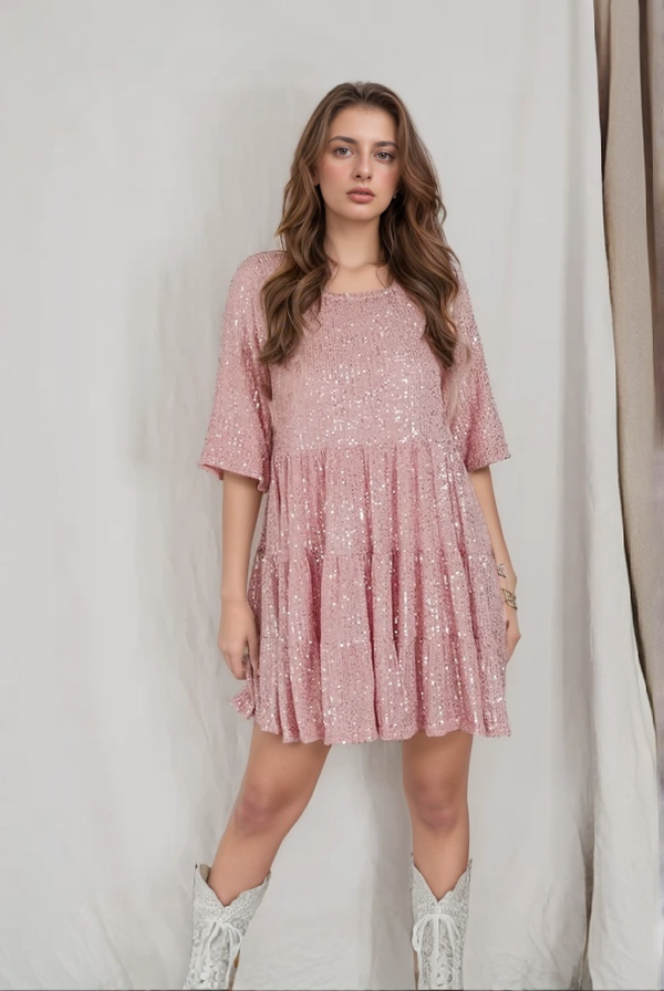 CARREN | WOMEN’S SEQUIN MINI DRESS