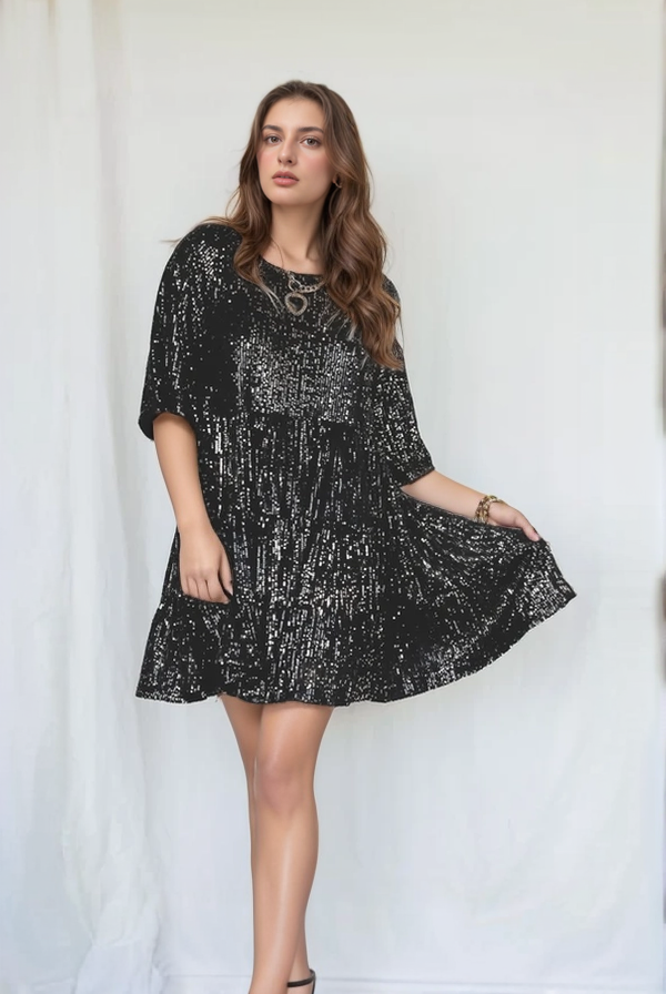 CARREN | WOMEN’S SEQUIN MINI DRESS