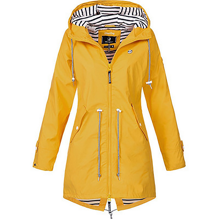 LYDIA | WOMEN’S LONG WATERPROOF RAINCOAT