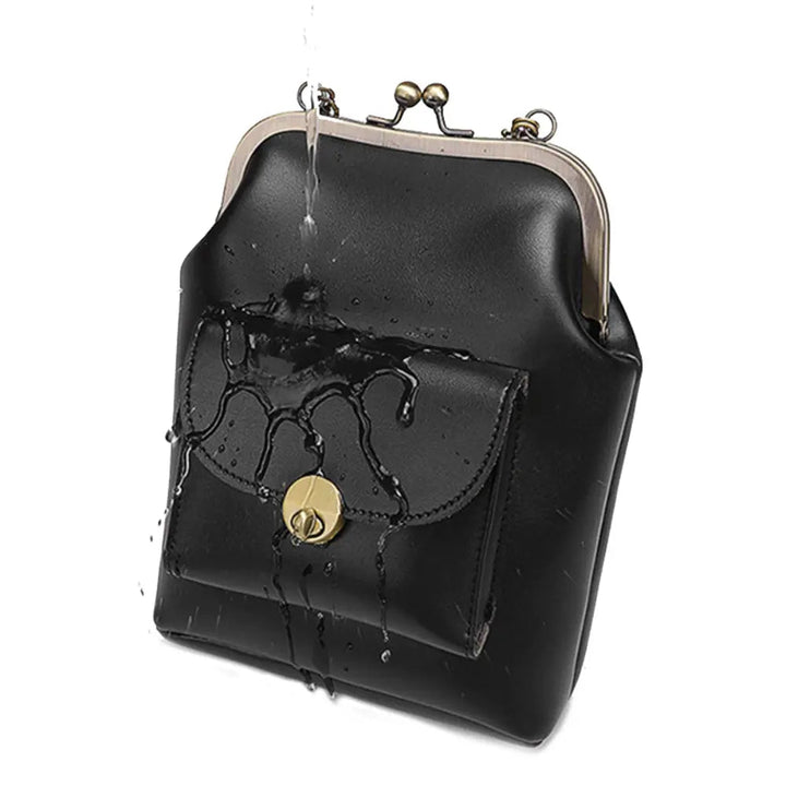 ATHISA | VINTAGE-INSPIRED LEATHER CROSSBODY BAG
